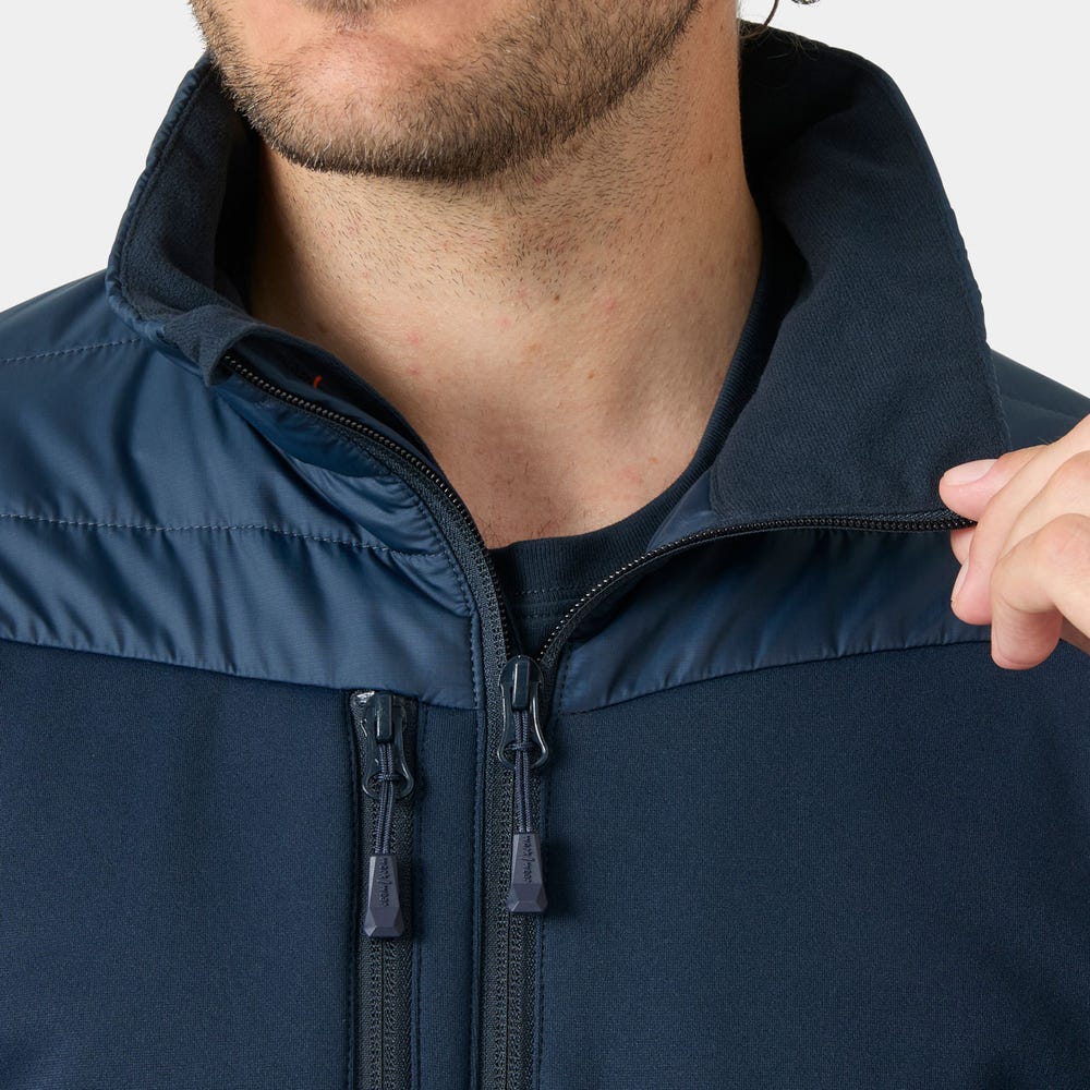 Hybrid Insulated Work Jacket - Navy