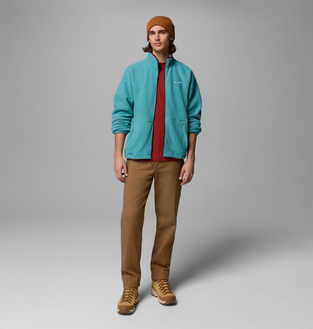 Men's Full-Zip Fleece Jacket - Sage