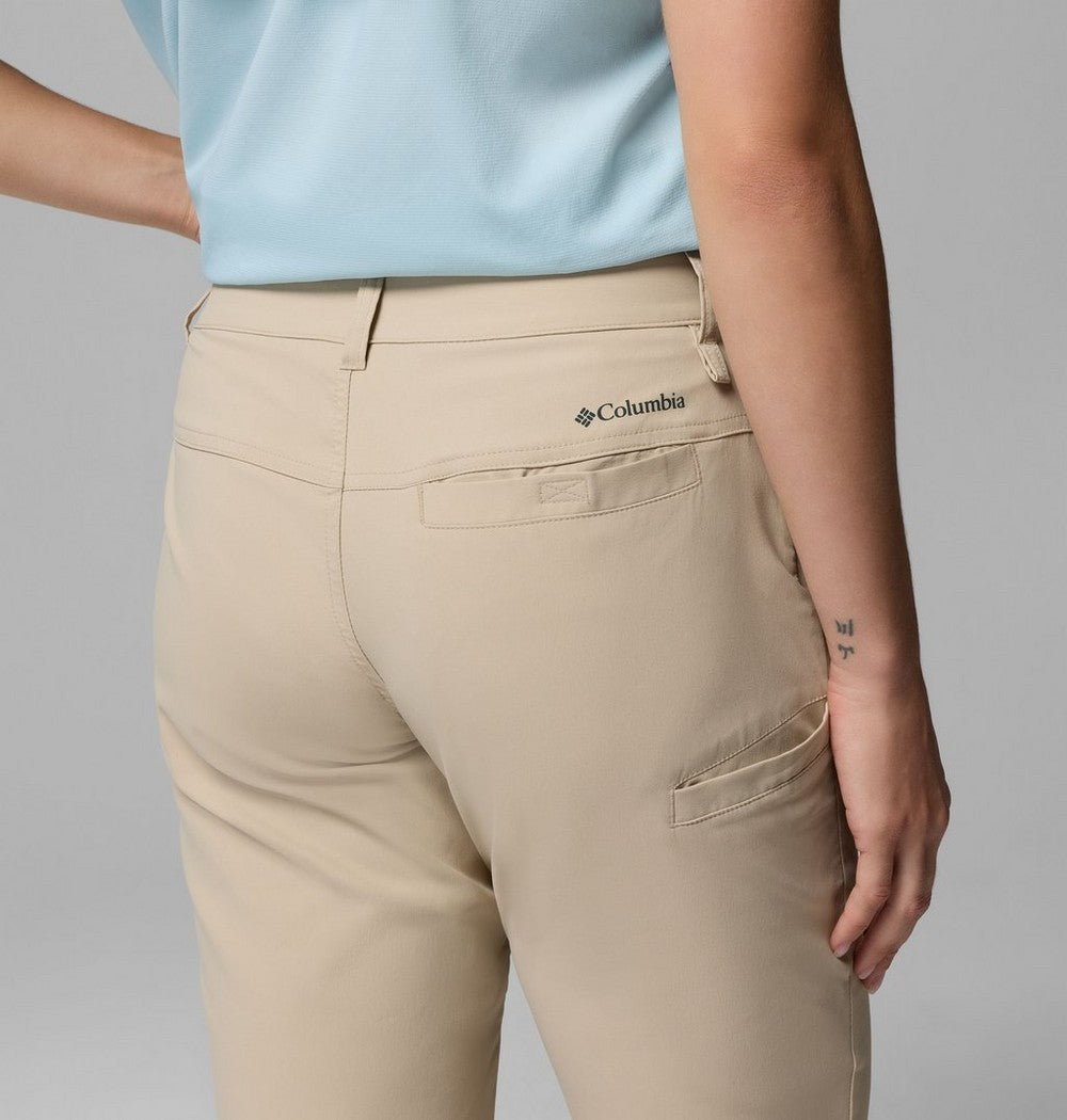 Women's UPF 50 Hiking Capris - Tan