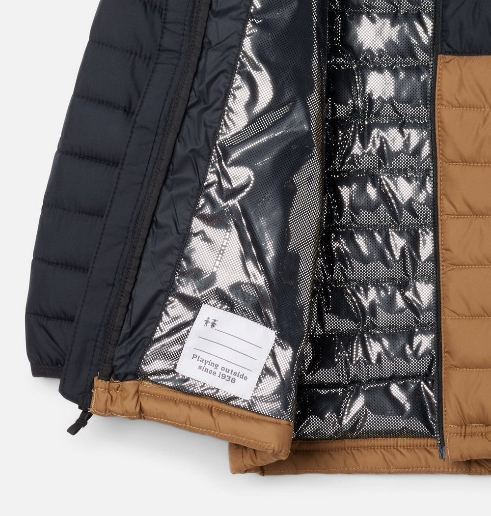 Boys' Hooded Insulated Puffer Jacket - Orange
