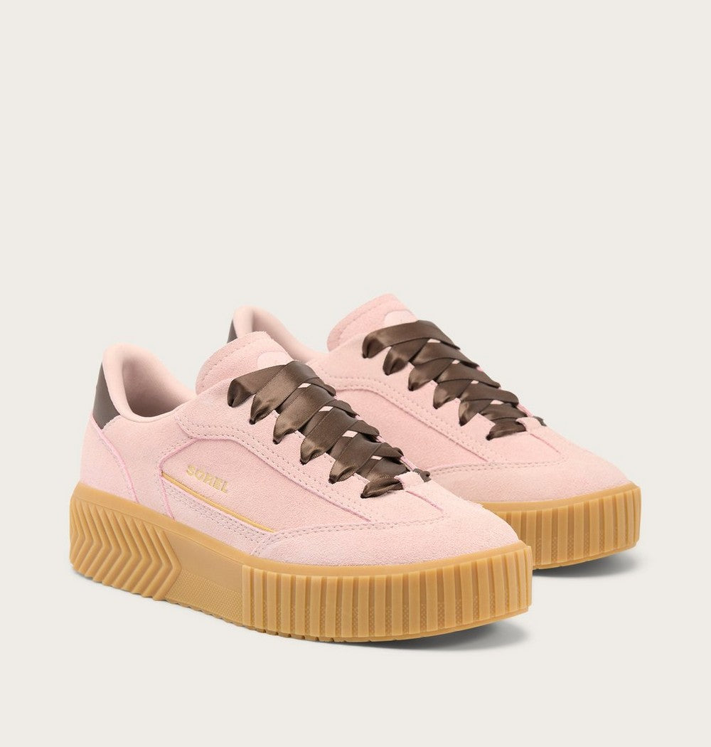 Women's T-Toe Leather Sneaker - Green