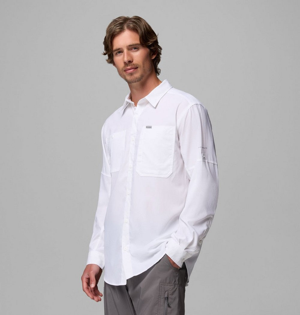 Men's UPF 100 Utility Long Sleeve Shirt - Gray