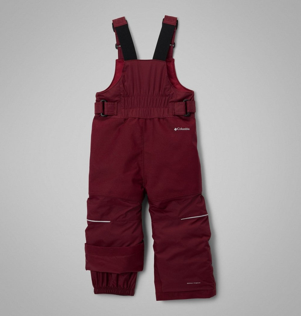 Toddler Waterproof Insulated Snow Bib - Red