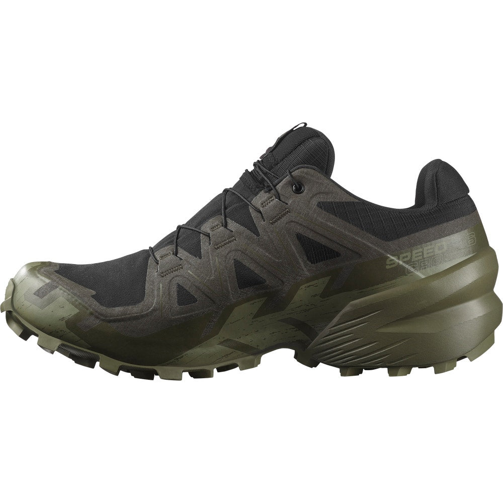 Men's Waterproof Trail Running Shoes - Black