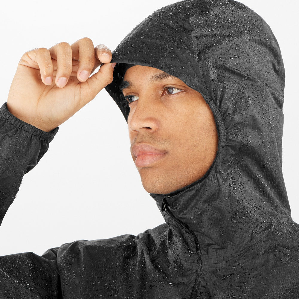 Men's Packable Waterproof Shell Jacket