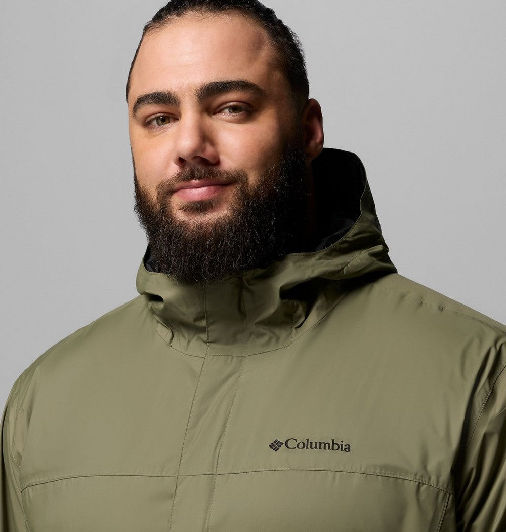 Men's Big Seam-Sealed Rain Jacket - Blue