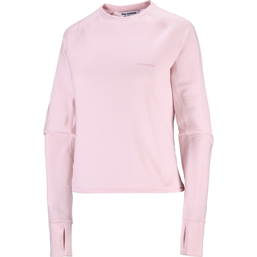 Women's Long Sleeve Fleece Base Layer - Black