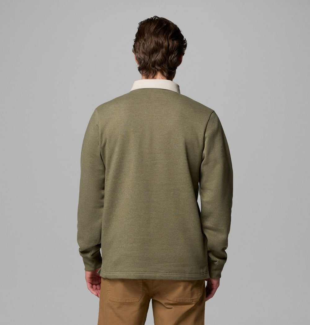 Men's Long-Sleeve Rugby Shirt - Green