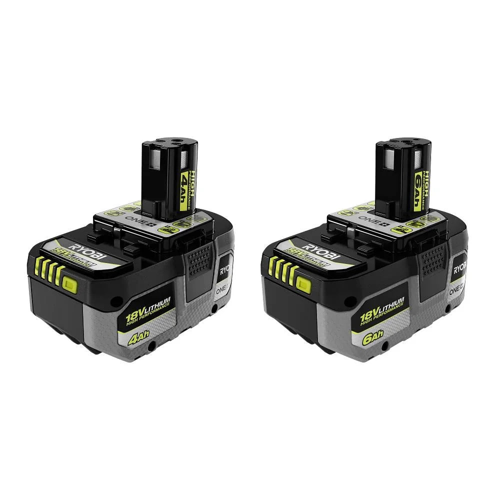 18V 4Ah and 6Ah Lithium Battery 2-Pack
