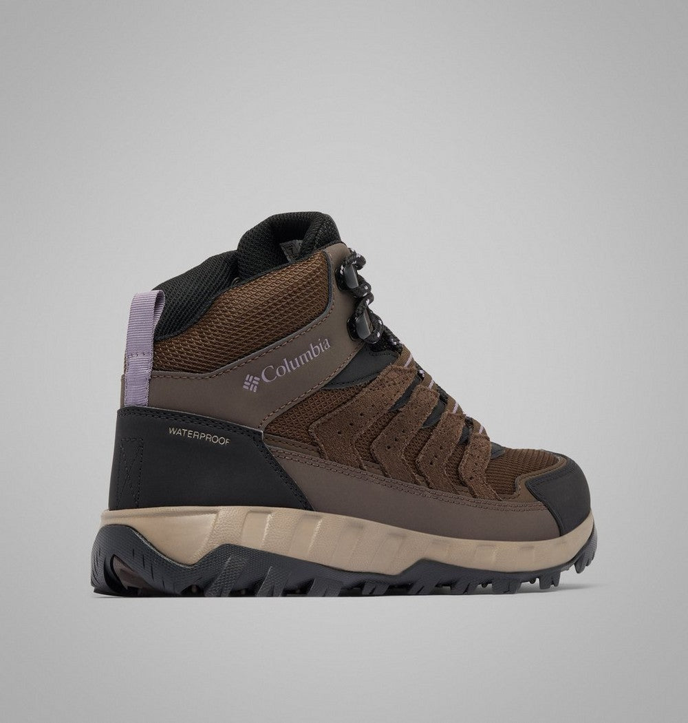 Women's Mid Waterproof Hiking Shoe - Burgundy