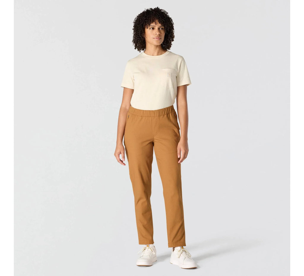 Women's Stretch Ripstop Work Pants - Brown