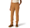 Women's Stretch Canvas Double-Knee Work Pants - Brown