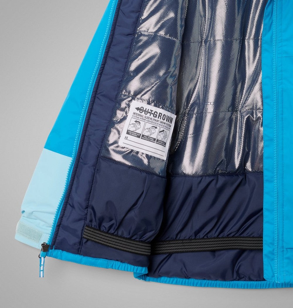 Girls' Waterproof Insulated Ski Jacket - Pink Red