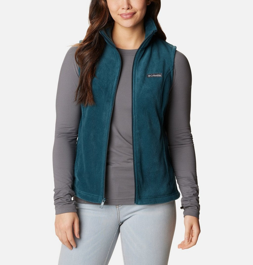 Women's Fleece Vest - Chalk