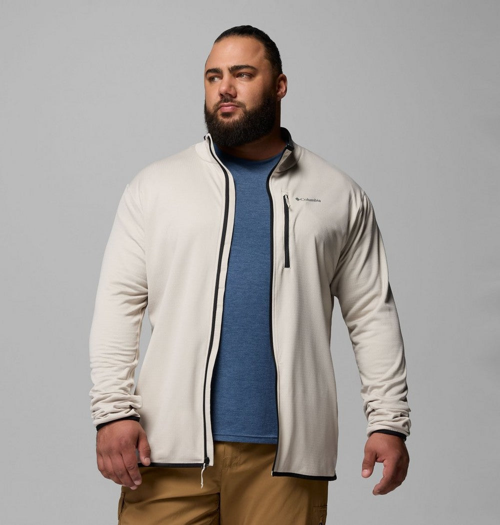 Men's Big Grid Fleece Full-Zip Jacket - Green