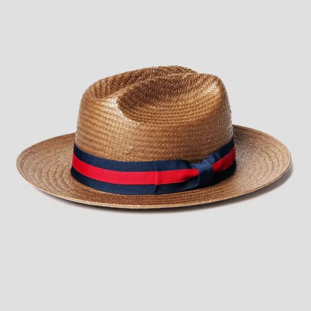 Sg Miller Ranch Fedora - Patriotic Straw