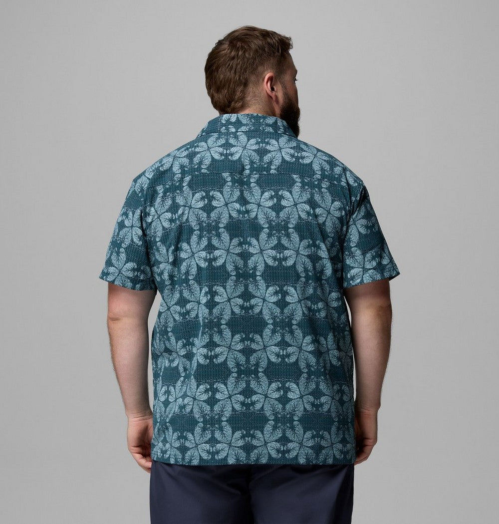 Men's Big Short-Sleeve Printed Camp Shirt