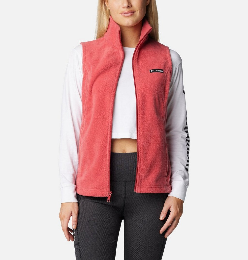 Women's Fleece Vest - Chalk