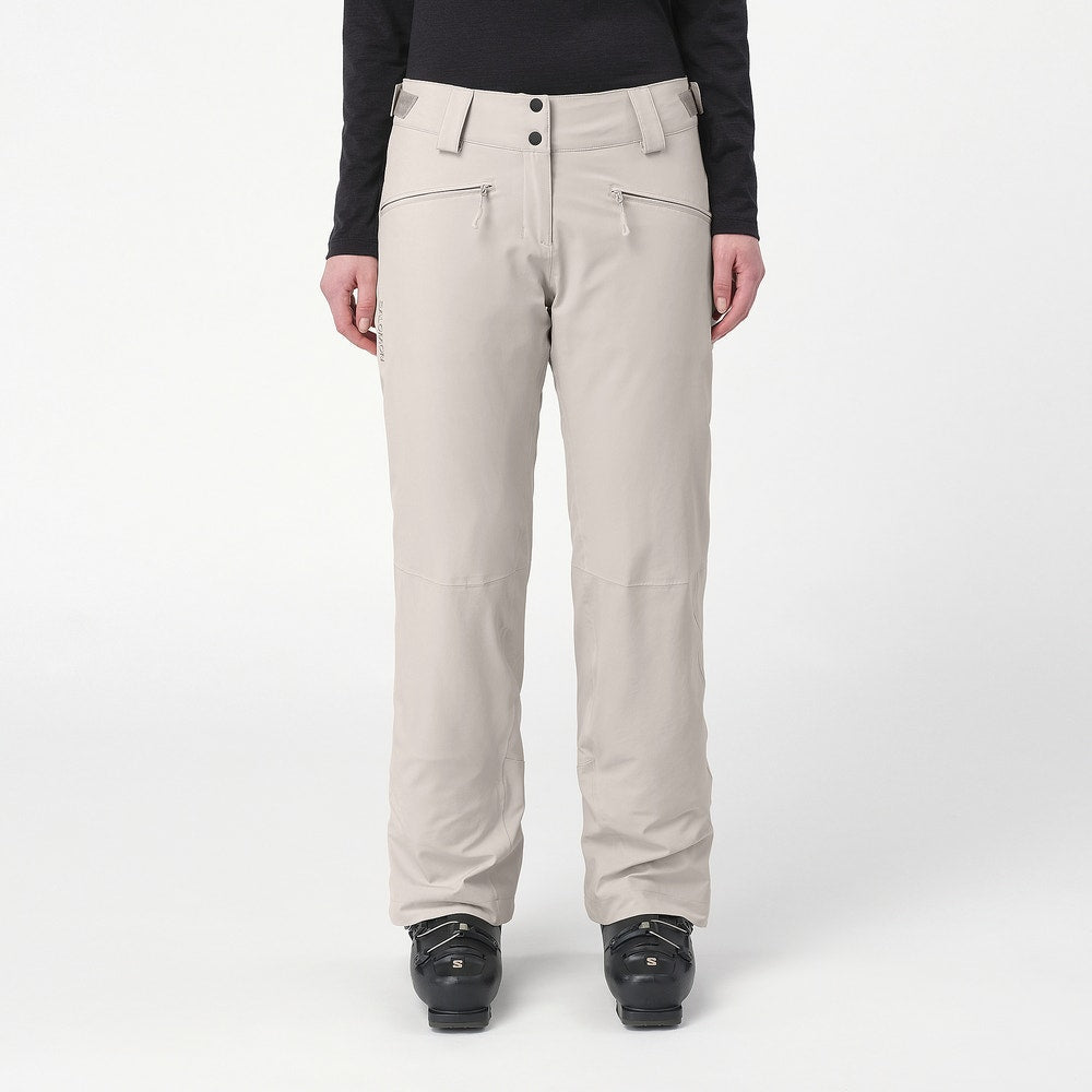 Women's Insulated Ski Pants - Silver