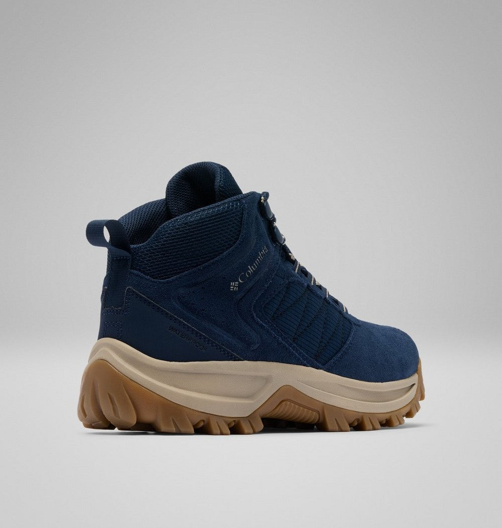 Women's Wide Waterproof Suede Hiking Shoe