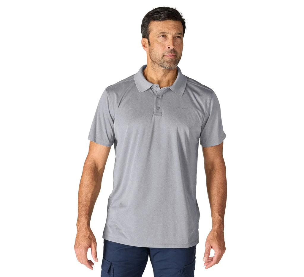 Men's Relaxed UPF 50+ Short Sleeve Polo - Blue