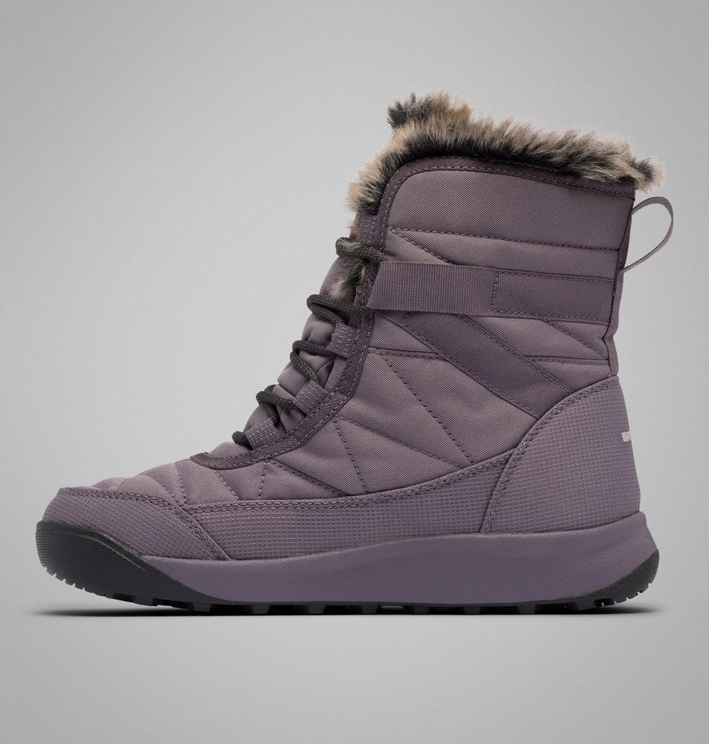Women's Insulated Winter Ankle Boot - Gray Purple