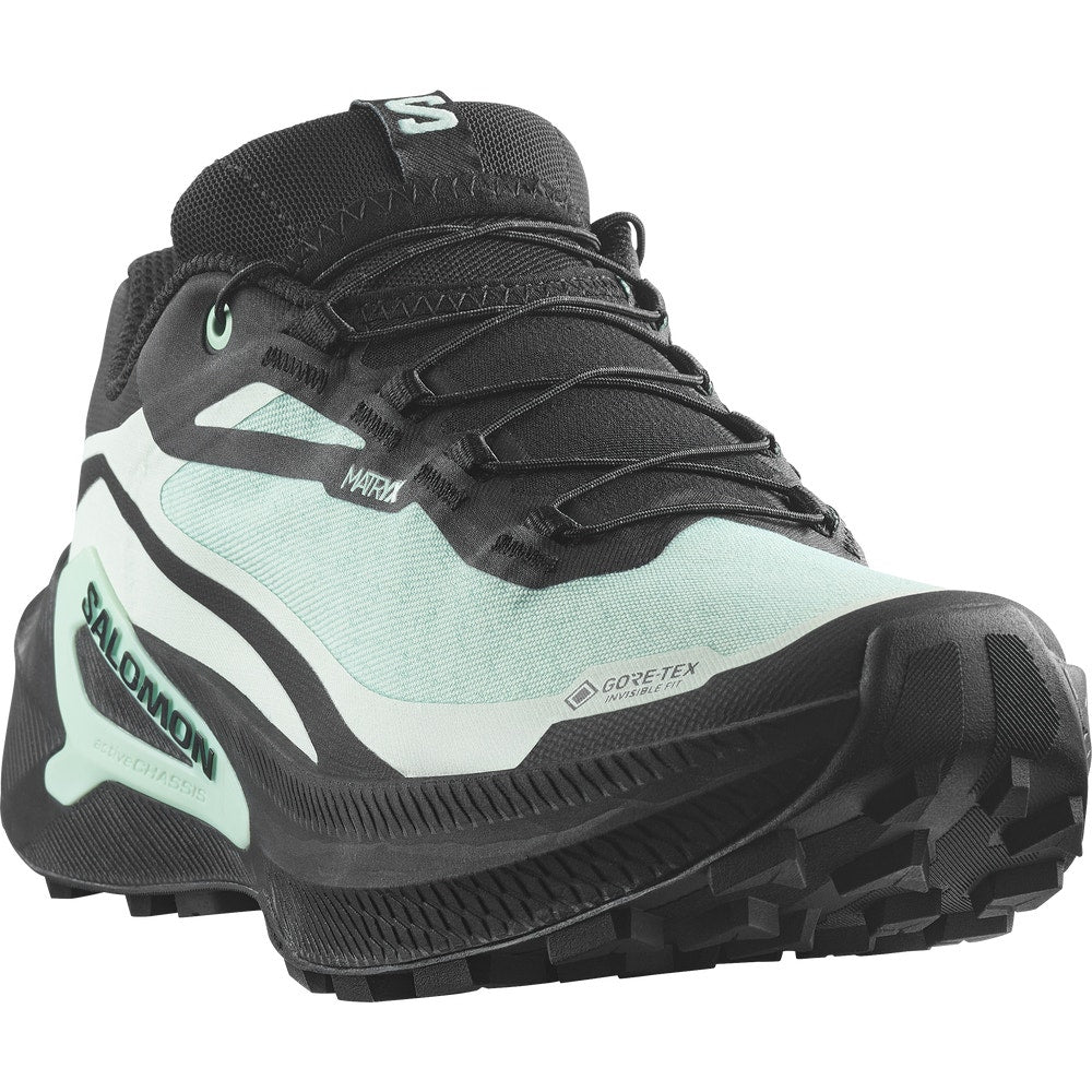 Women's Waterproof Trail Running Shoes - Green