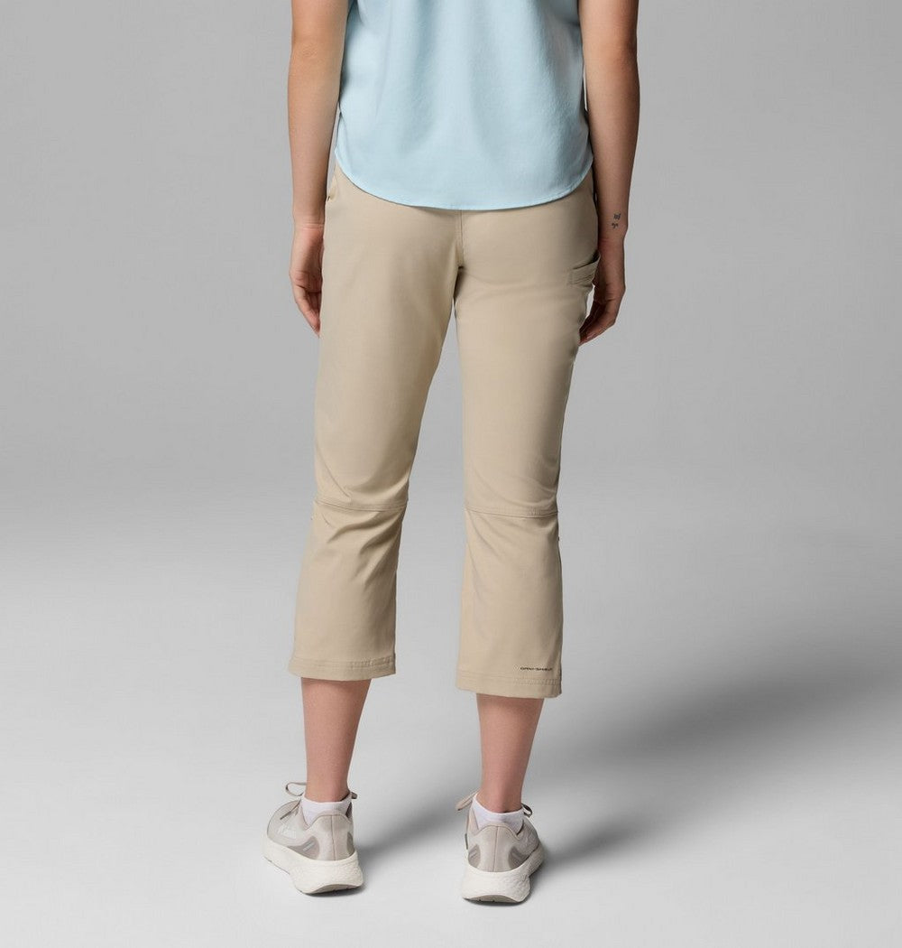 Women's UPF 50 Hiking Capris - Tan