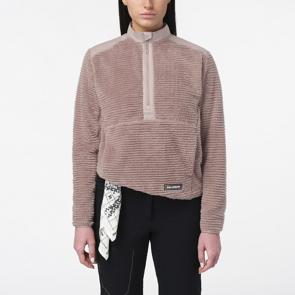 Women's Insulated Half-Zip Fleece - Antler