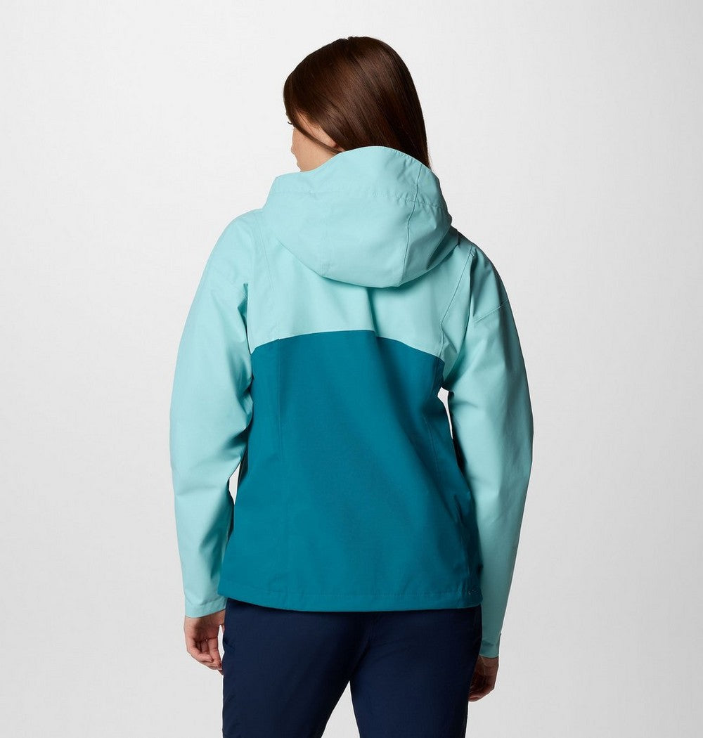 Women's Waterproof Rain Jacket - Coral