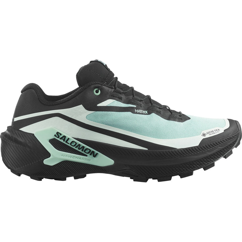Women's Waterproof Trail Running Shoes - Green