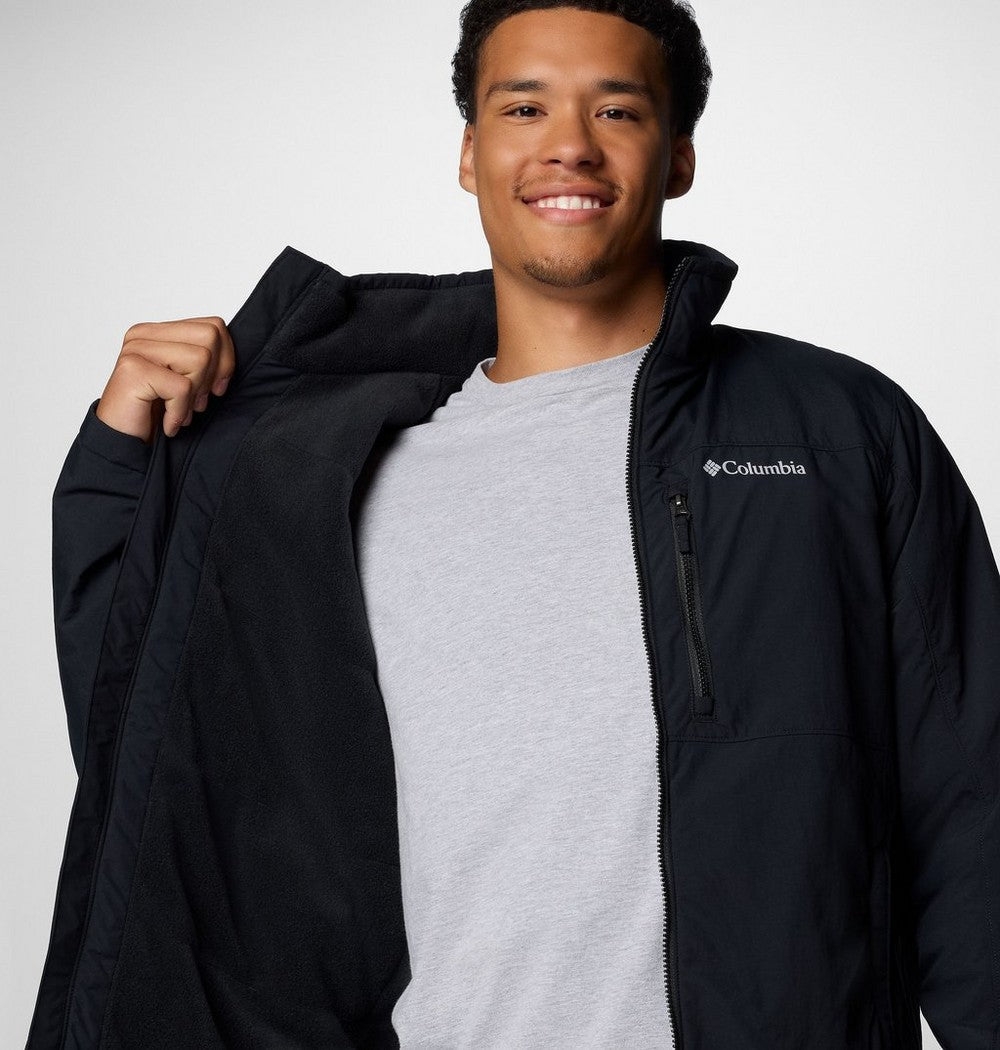 Men's Lightweight Insulated Jacket - Gray