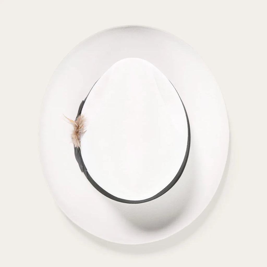 Temple Fedora-White