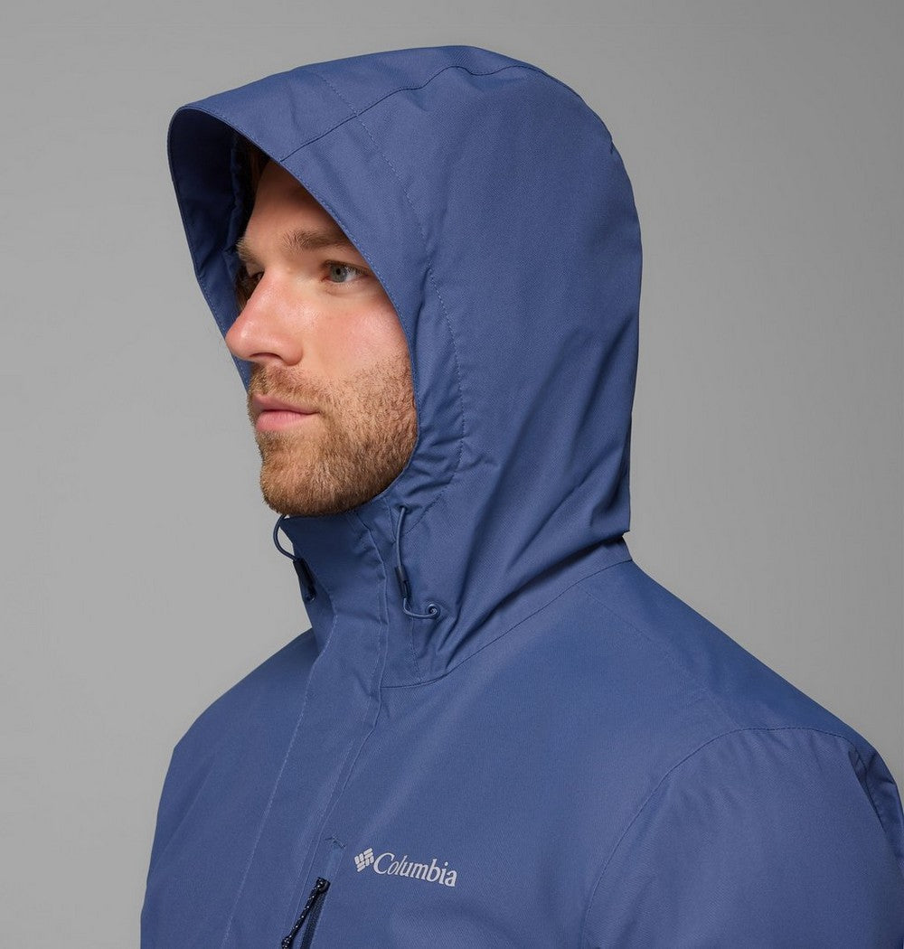 Men's Waterproof Rain Jacket - Blue