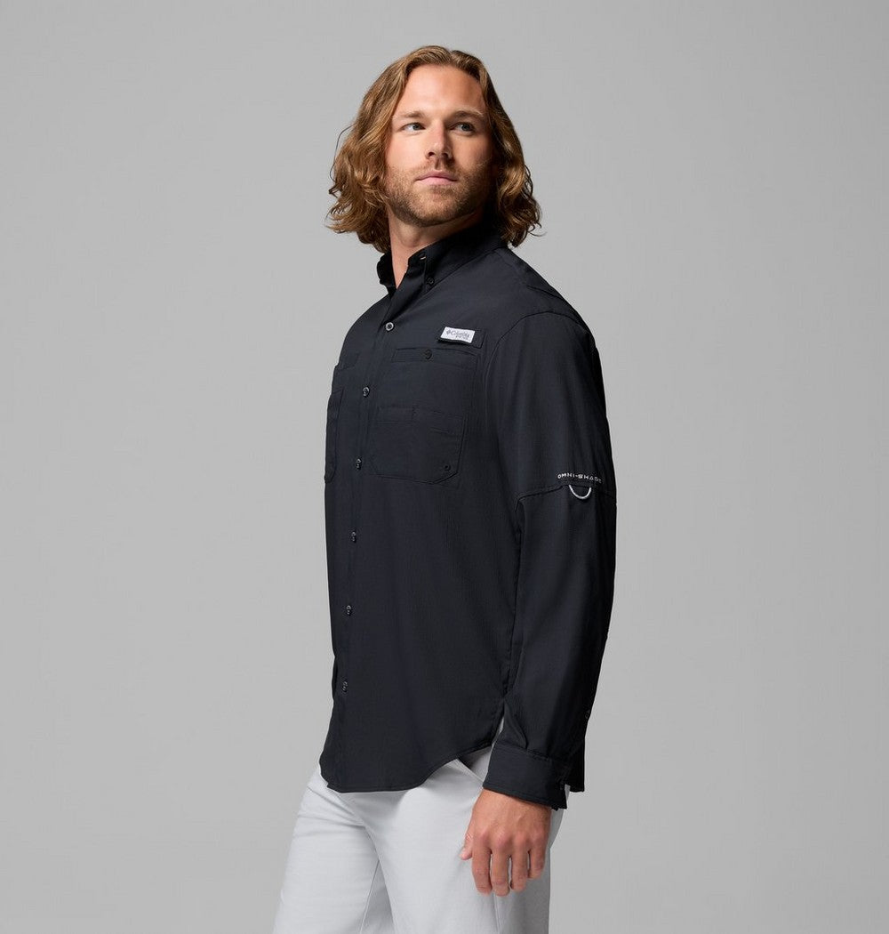 Men's Long-Sleeve Fishing Shirt - Teal