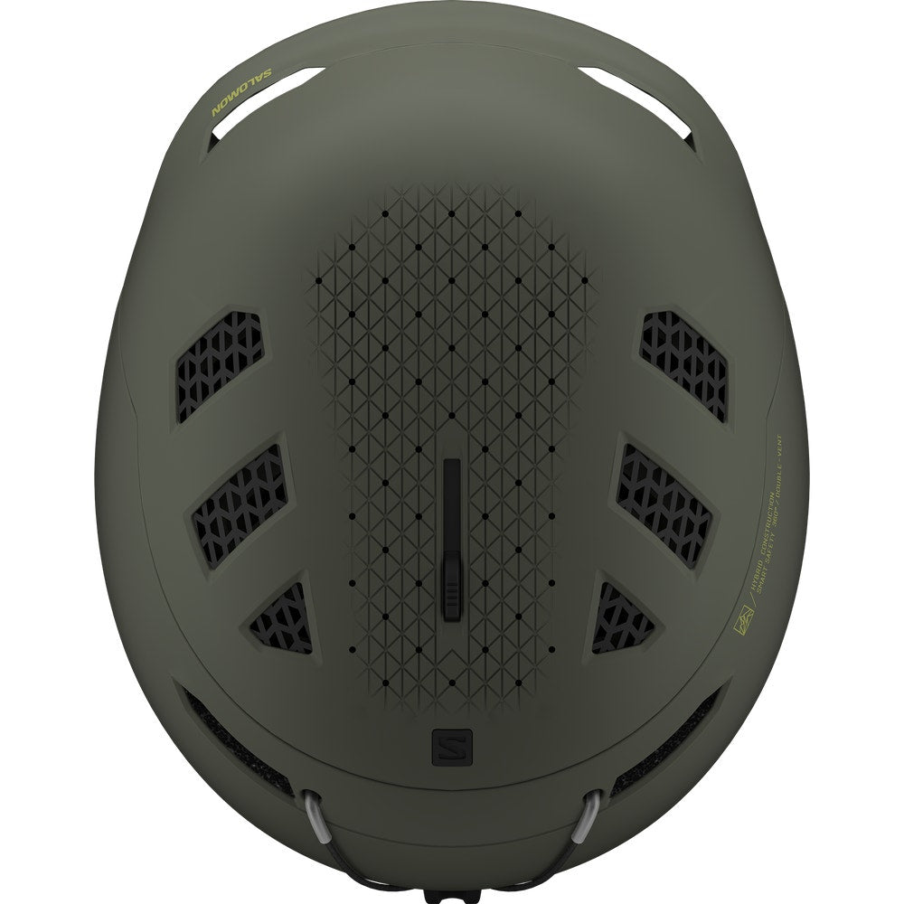 Unisex Ventilated Snow Sports Helmet - Purple