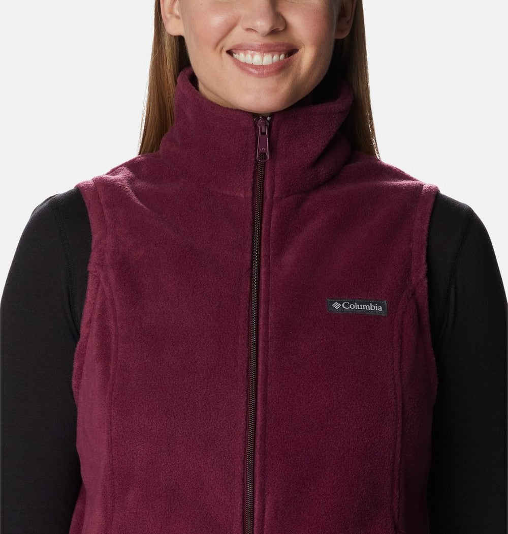 Women's Fleece Vest - Chalk
