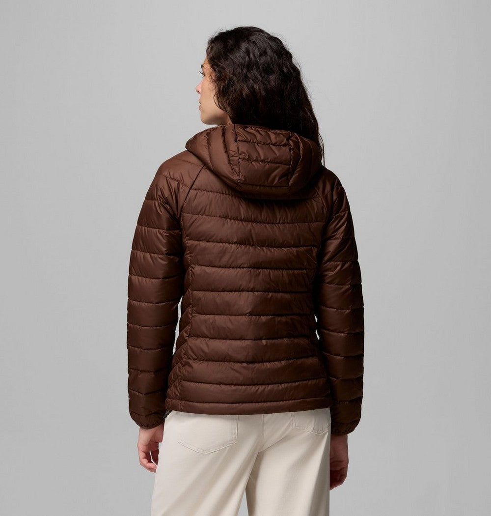 Women's Hooded Puffer Jacket - Navy