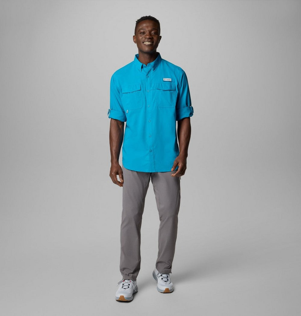 Men's Long Sleeve Fishing Shirt - White