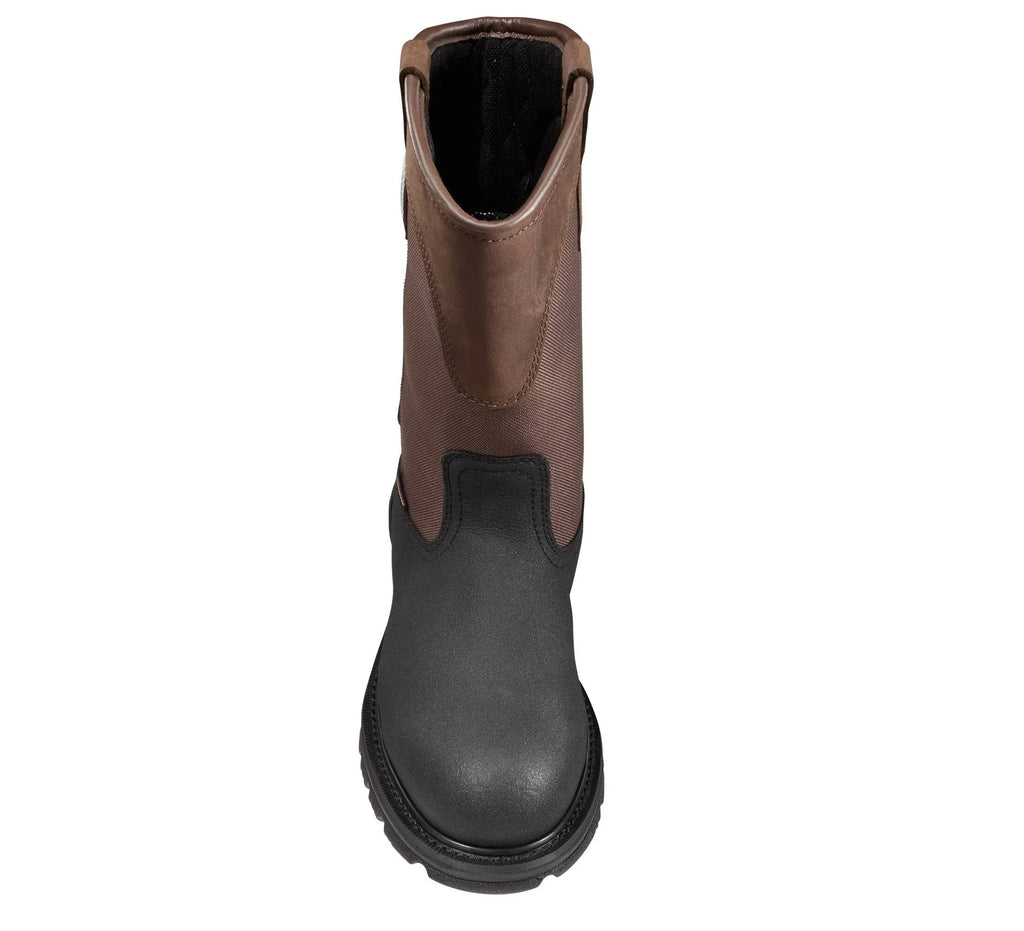 Men's 11-Inch Insulated Steel Toe Pull-On Boot - Brown