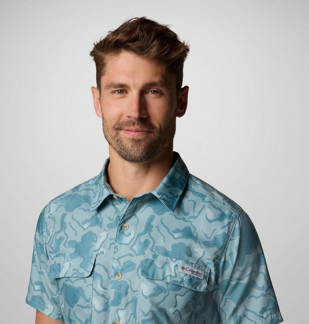 Men's Printed UPF 50 Fishing Shirt