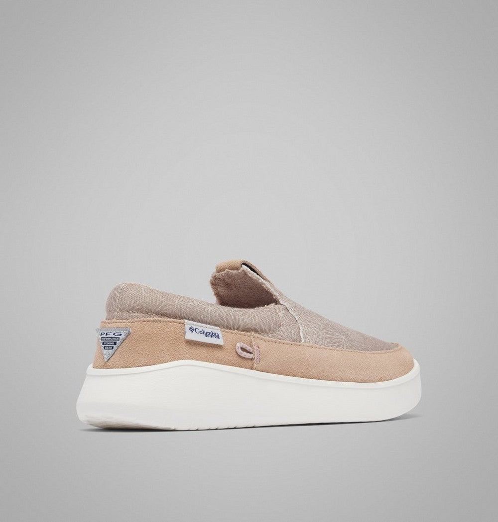 Women's Canvas Deck Shoe - Tan