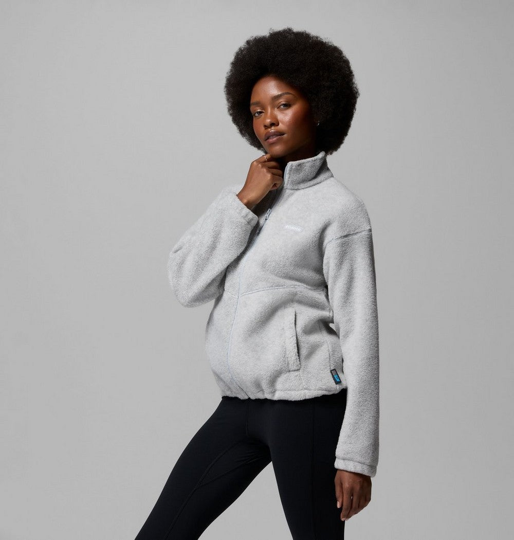Women's Full-Zip Fleece Jacket - Tobacco