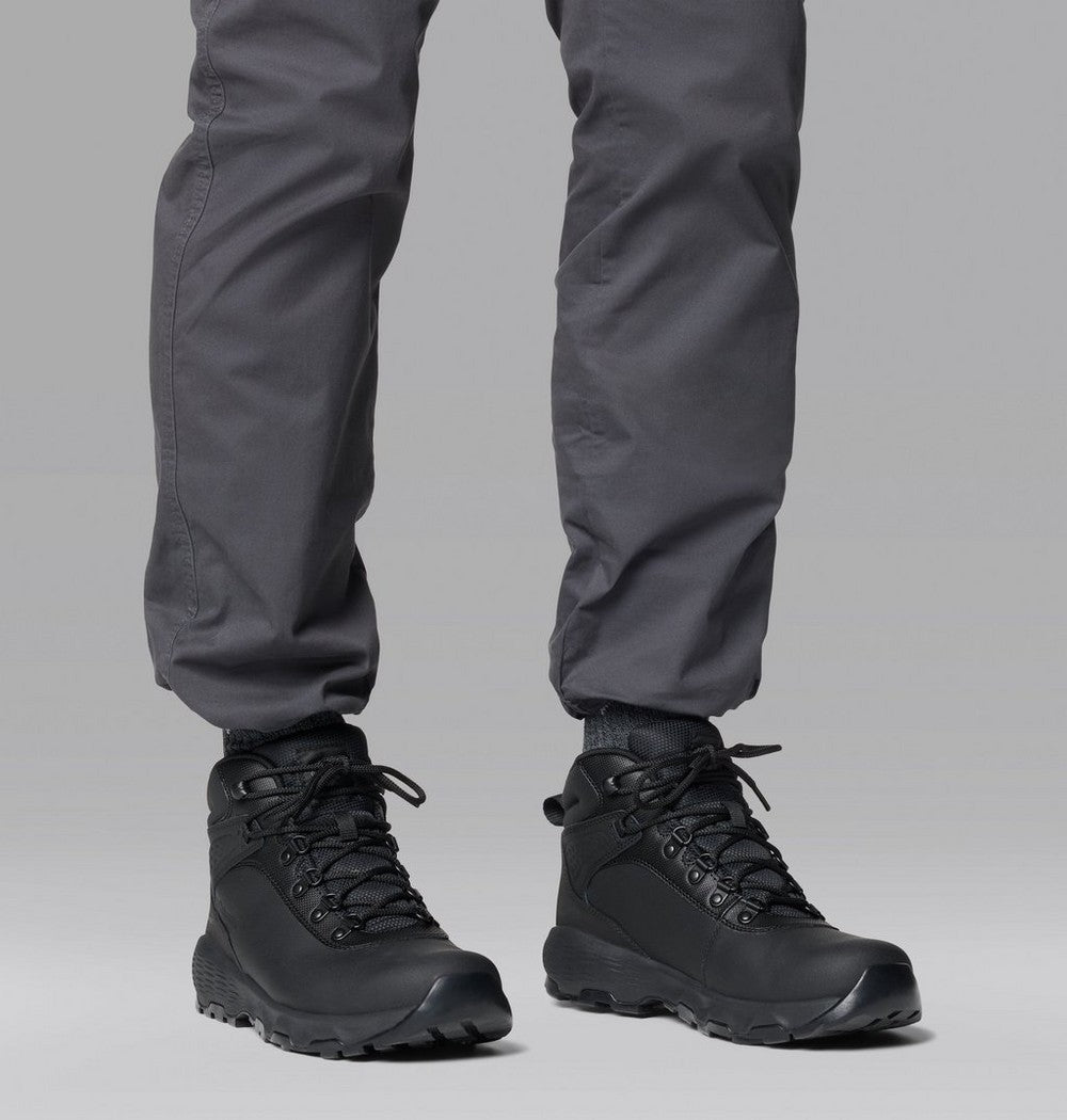 Men's Waterproof Leather Hiking Boot - Black