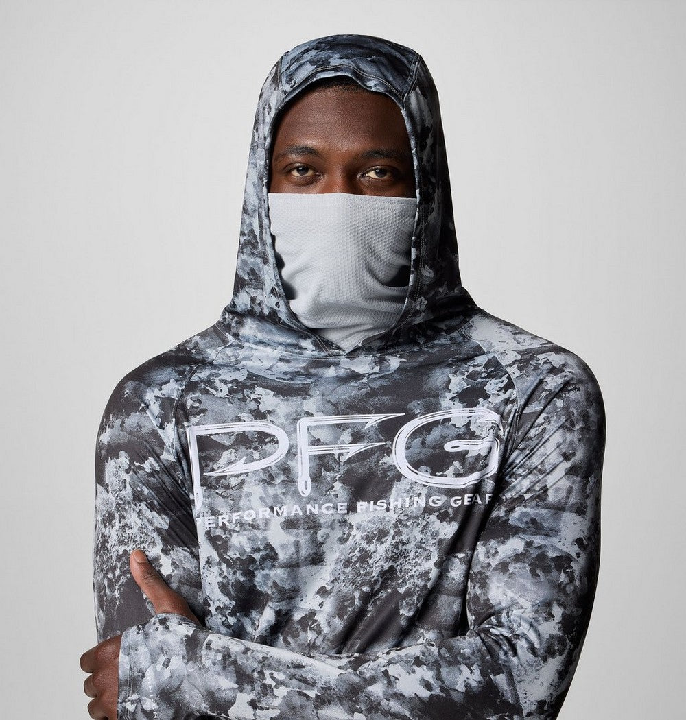 Men's Ventilated UPF 50 Sun Hoodie - Teal