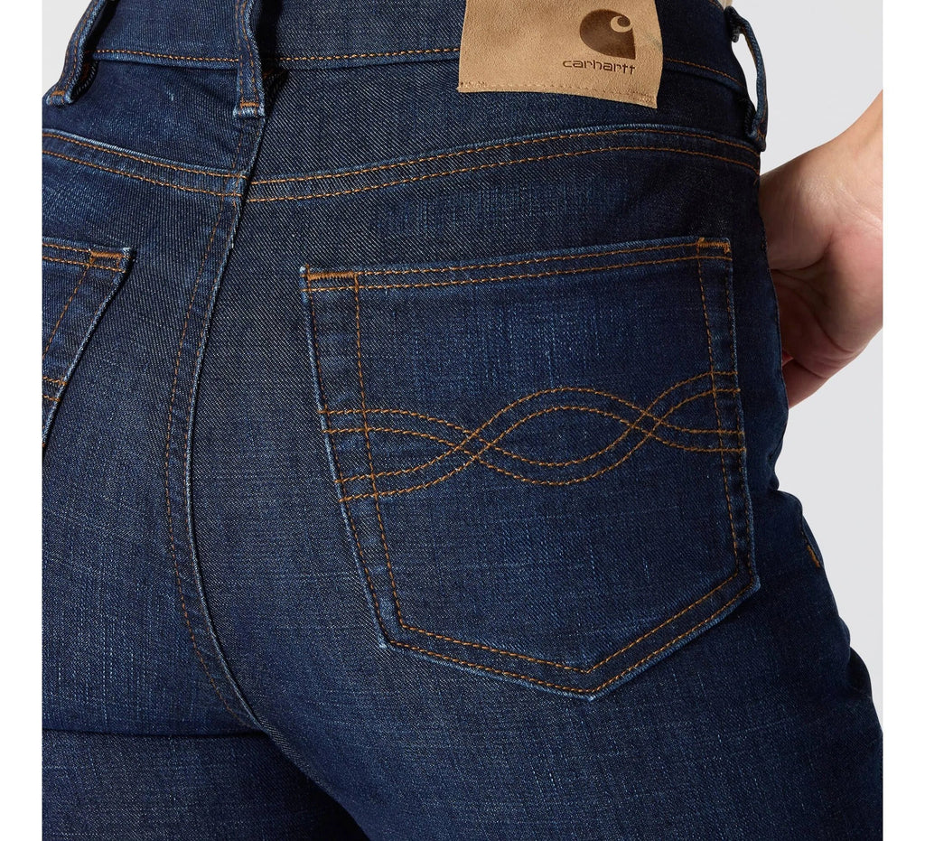 Women's High-Rise Bootcut Stretch Jeans - Downpour
