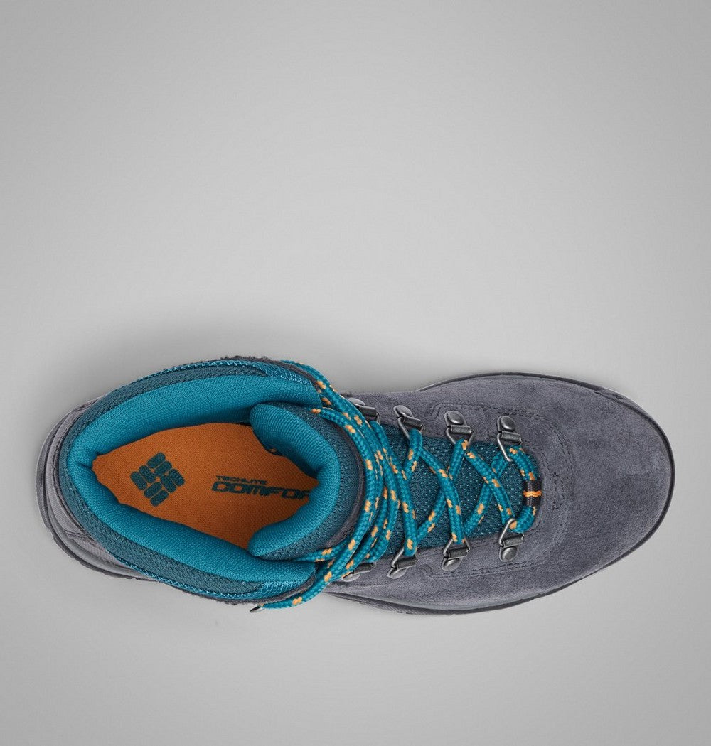 Women's Wide Waterproof Hiking Boot - Cedar Blue
