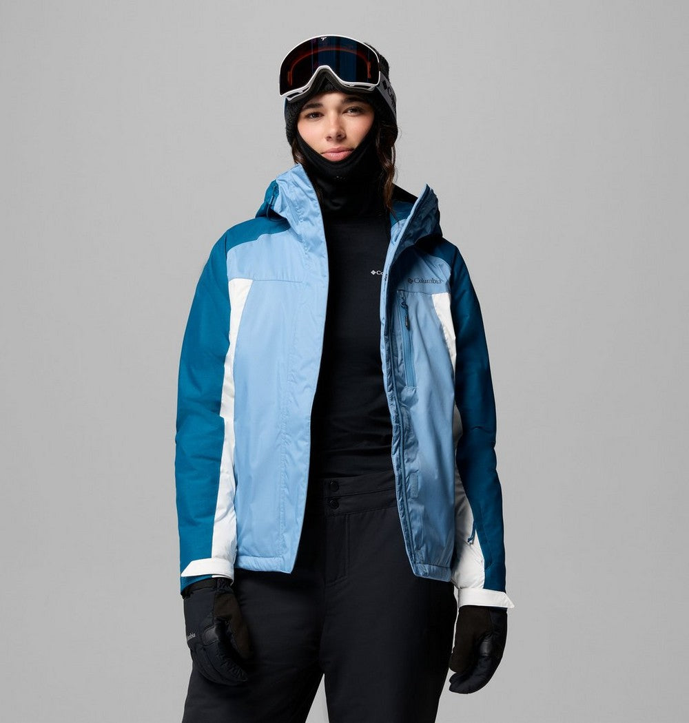 Women's Insulated Ski Jacket - Blue