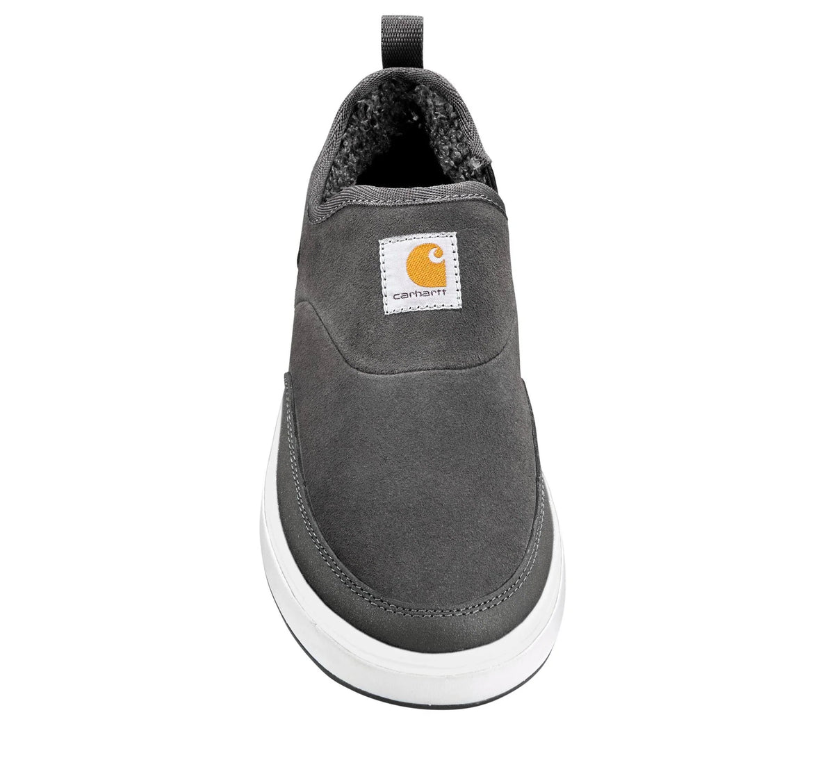 Women's Sherpa-Lined Suede Slip-On Shoe - Brown