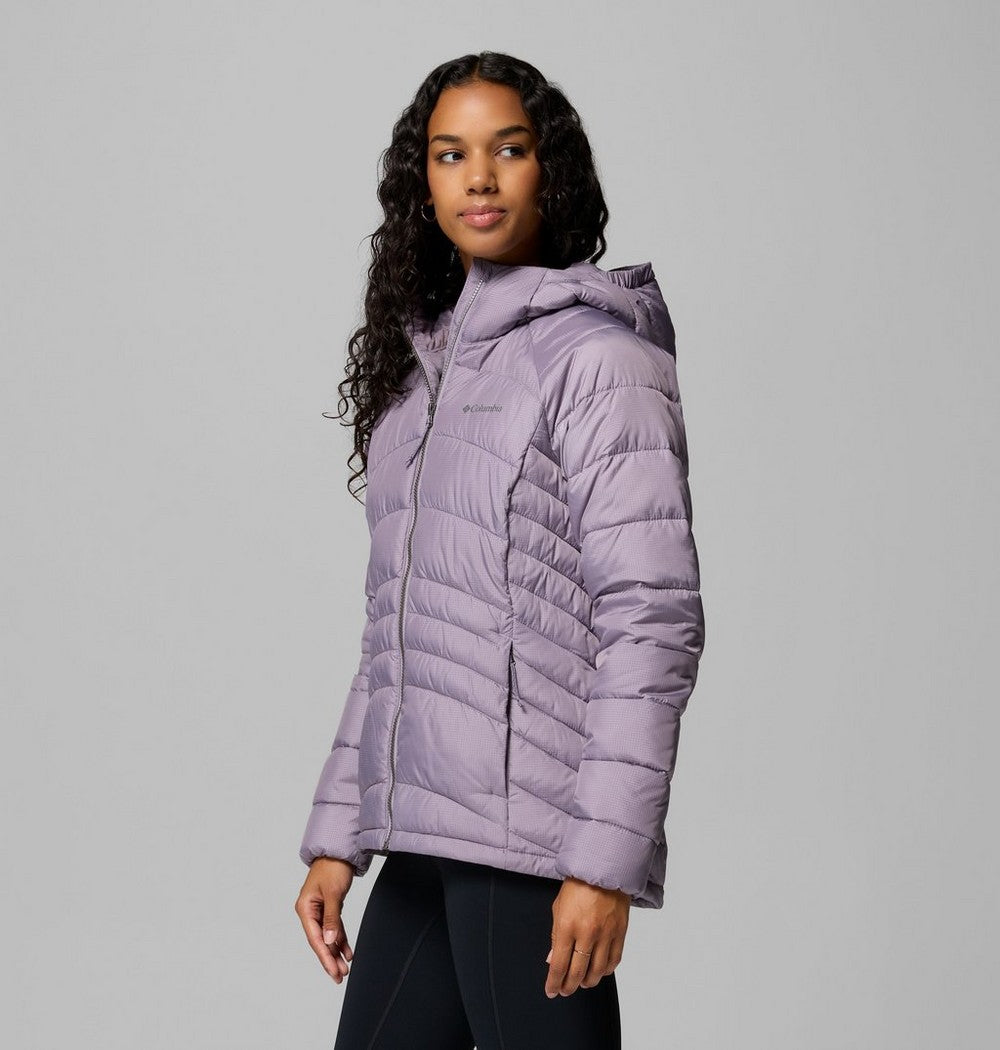 Women's Insulated Hooded Jacket - Wine